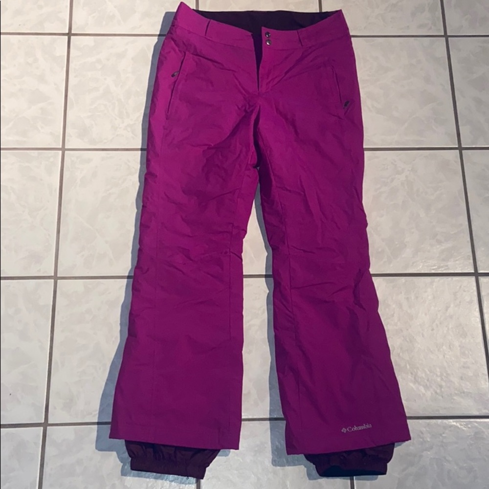 Fuchsia Columbia Snow Pants